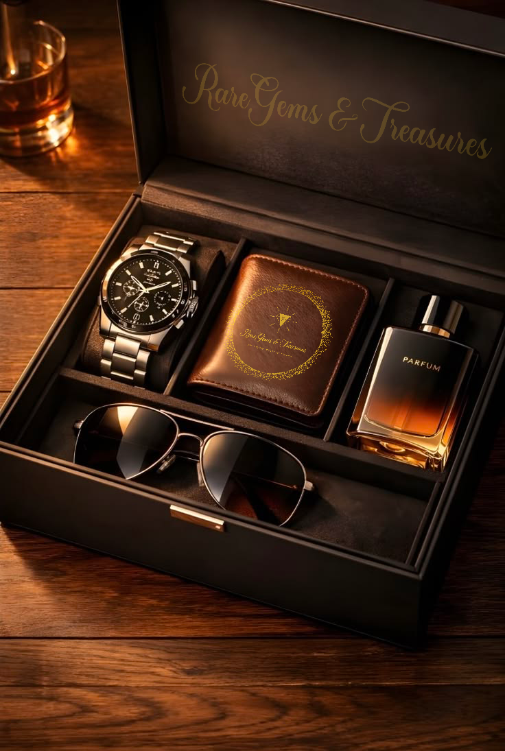 Special occasion luxury gifting in black and gold